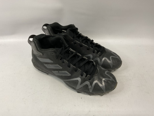 Vist Large View of Product Image Which is Used Adidas Adult FB Cleats Black Senior 9.5