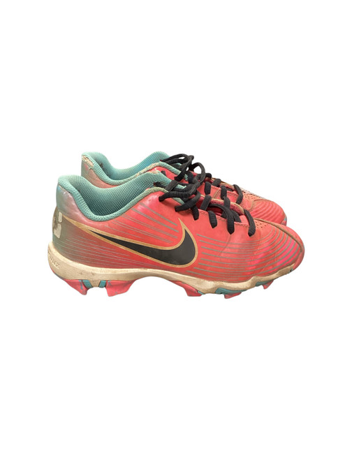 Vist Large View of Product Image Which is Used Nike FAST FLEX 1 PINK BB/SB Cleats Pink Junior 01