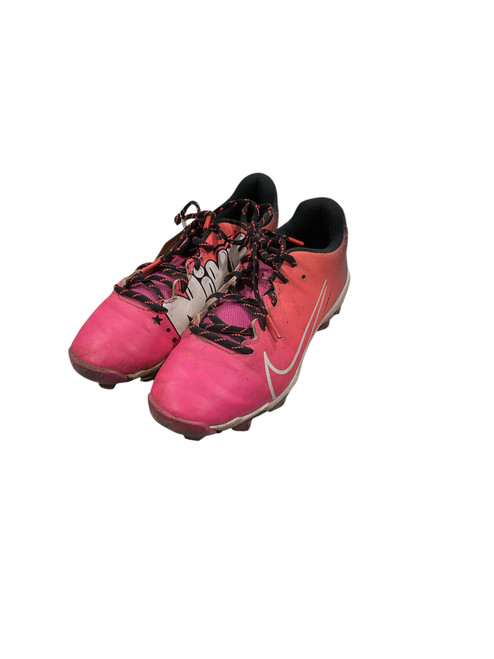 Vist Large View of Product Image Which is Used Nike DIAMOND FASTFLEX BB/SB Cleats Pink Junior 04.5