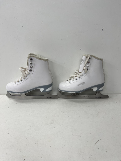 Vist Large View of Product Image Which is Used Jackson CAMEO 1500 Girls Figure Skate White Junior 02