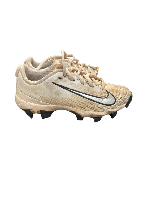 Vist Large View of Product Image Which is Used Nike FAST FLEX 1 WHITE BB/SB Cleats White Junior 01