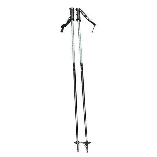 Vist Large View of Product Image Which is Used OLIN SKI POLES Mens DH Ski Pole Black 120 cm / 48 in