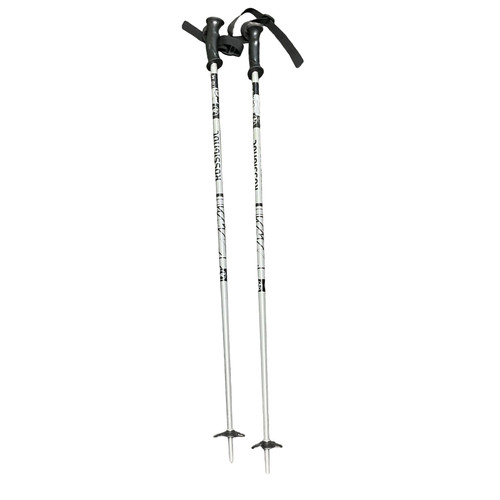 Vist Large View of Product Image Which is Used Rossignol RENTAL SERIES Mens DH Ski Pole Grey 110 cm / 44 in