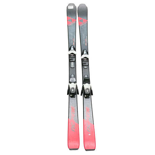Vist Large View of Product Image Which is Used Fischer RC FIRE 155 Mens DH Ski/Binding Black 155 cm
