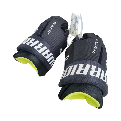 Vist Large View of Product Image Which is Used Warrior ALPHA DX3 HG 8INCH Youth Gloves Black 8"