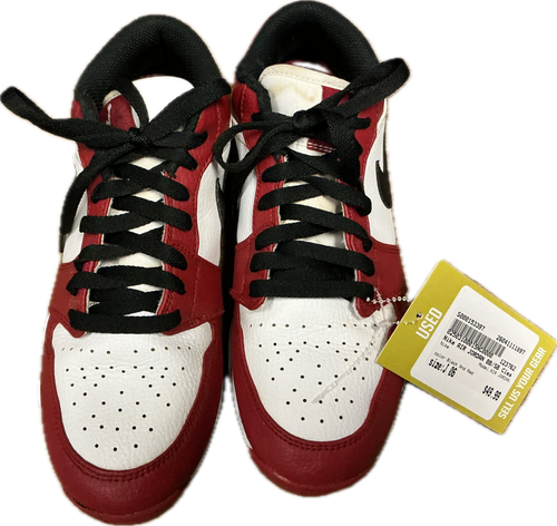 Vist Large View of Product Image Which is Used Nike AIR JORDAN BB/SB Cleats Black And Red Junior 06