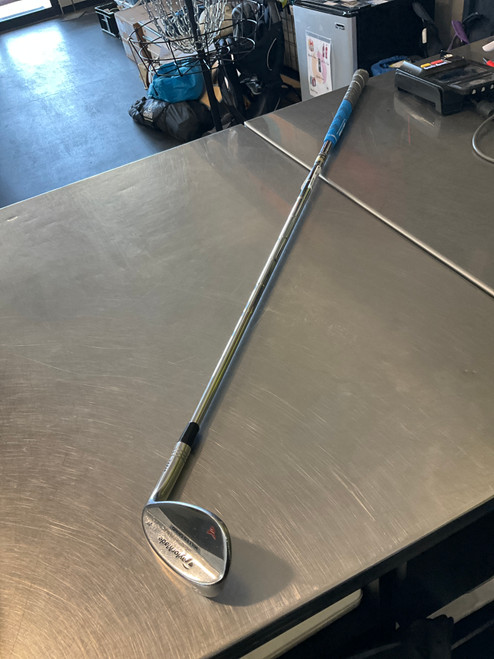 Vist Large View of Product Image Which is Used Taylormade MILLED GRIND LB 09 Golf Wedge Mens RH 56 Degree
