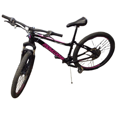 Vist Large View of Product Image Which is Used Mongoose SPIRE Mountain Bike Womens Purple 43-47cm - 17-18" - MD Frame