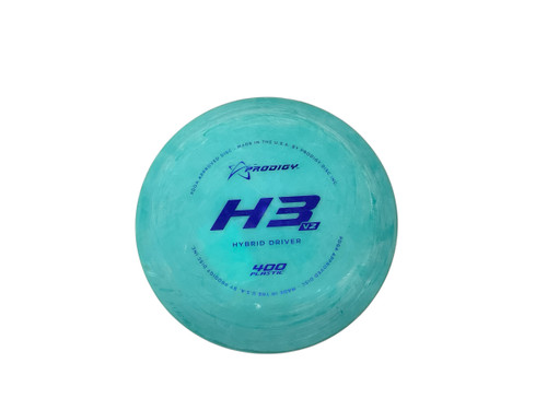 Vist Large View of Product Image Which is Used Prodigy H3 V2 Disc Golf Driver Sky Blue