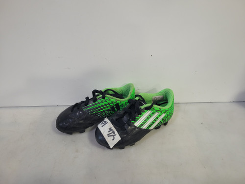 Vist Large View of Product Image Which is Used Adidas Soccer Cleats Black Youth 10.0