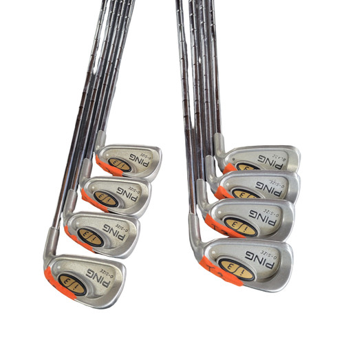 Vist Large View of Product Image Which is Used Ping I3 O-SIZE BLACK DOT IRON SET Mens Iron Set RH 3I-PW