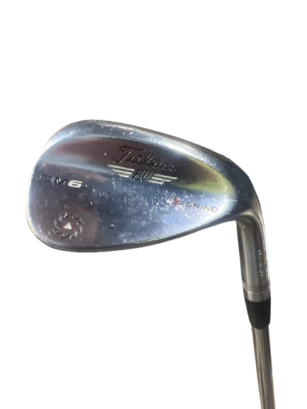 Vist Large View of Product Image Which is Used Titleist TITLEIST SM6 S GRIND 56 DGR RH Golf Wedge Mens RH 56 Degree