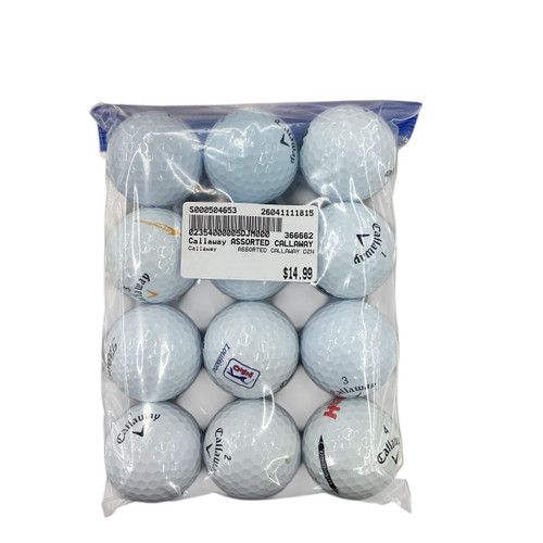 Vist Large View of Product Image Which is Used Callaway ASSORTED CALLAWAY DZN 12 Pack - Golf Balls