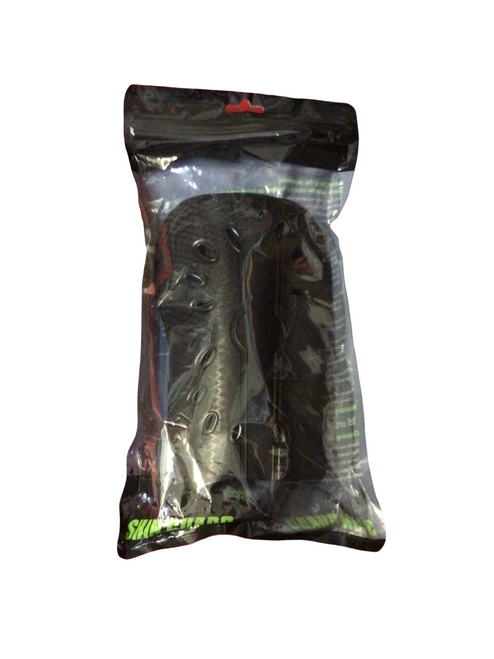 Vist Large View of Product Image Which is Used Soccer Shin Guards Youth Black MD