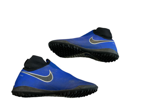 Vist Large View of Product Image Which is Used Nike PHANTOM GHOST Soccer Indoor Shoes Royal Blue Senior 6.5