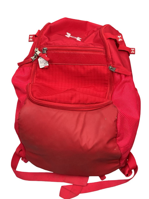 Vist Large View of Product Image Which is Used Under Armour UTILITY BAG BB/SB Player Carry Bag Red