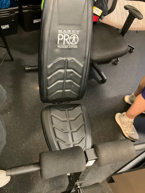 Vist Large View of Product Image Which is Used Marcy PRO TRAINING Standard Bench