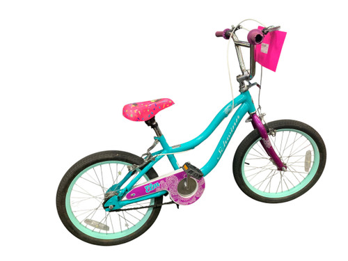 Vist Large View of Product Image Which is Used Schwinn ELM BMX Bike Girls Teal 18"