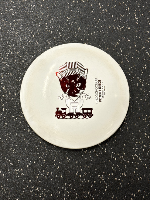 Vist Large View of Product Image Which is Used FOTCOT DISCS CHOOCHOOBOB Disc Golf Mid Range White