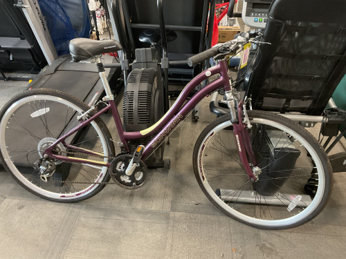 Vist Large View of Product Image Which is Used Schwinn TRAILWAY Cruiser Bike Womens Purple 19-20" - LG  Frame