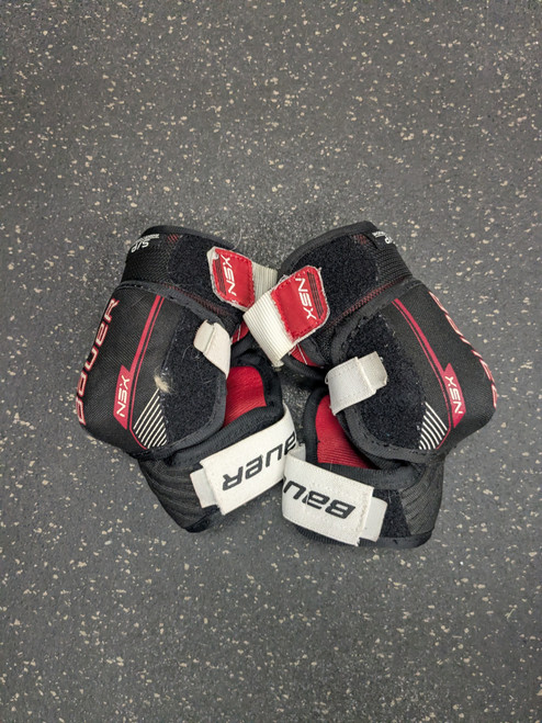 Vist Large View of Product Image Which is Used Bauer NSX EP Junior Elbow Pads SM