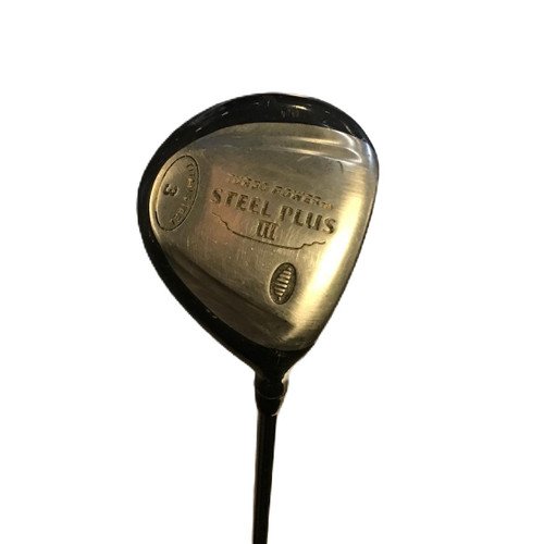 Vist Large View of Product Image Which is Used Turbo Power STEEL PLUS III Men's Fairway Wood RH 3 Wood
