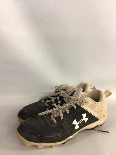 Vist Large View of Product Image Which is Used Under Armour BB/SB CLEAT BB/SB Cleats Black Senior 6.5