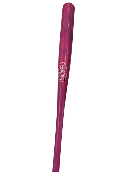 Vist Large View of Product Image Which is Used Louisville Slugger GENUINE CHAMP WOOD BAT PINK BB/SB Wood Bat 30"