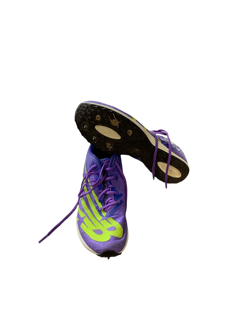 Vist Large View of Product Image Which is Used New Balance Track & Field Cleats Adult Purple Senior 5.5