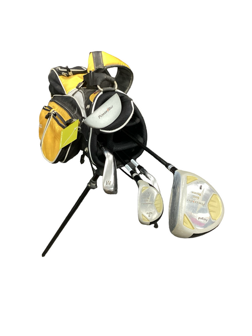 Vist Large View of Product Image Which is Used Powerbilt POWERBILT SET Jr Package Set RH Yellow 6 Piece