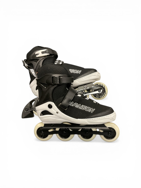 Vist Large View of Product Image Which is Used PAPAISON SKATES Senior Rec Fitness Skates Black Adjustable