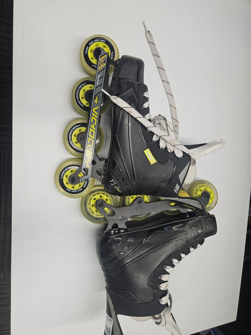 Vist Large View of Product Image Which is Used VIC Senior Roller Quad Skates Black Senior 6