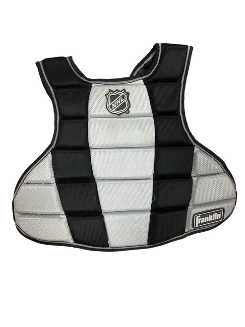 Vist Large View of Product Image Which is Used Franklin NHL Street Body Armor Black S/M