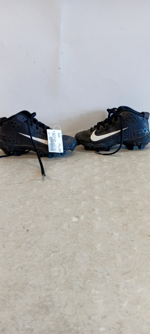 Vist Large View of Product Image Which is Used Nike TROUT YOUTH BB/SB Cleats Black Youth 13.0