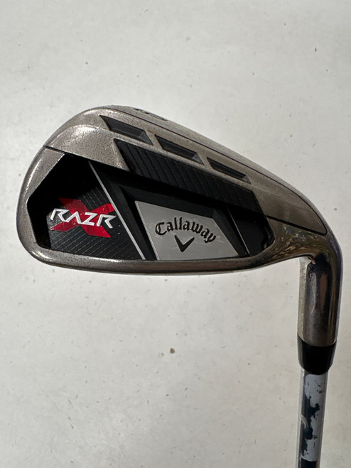 Vist Large View of Product Image Which is Used Callaway RAZR X Mens Individual Iron RH 9 Iron