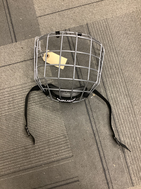 Vist Large View of Product Image Which is Used Bauer Hockey Wire Mask Grey MD