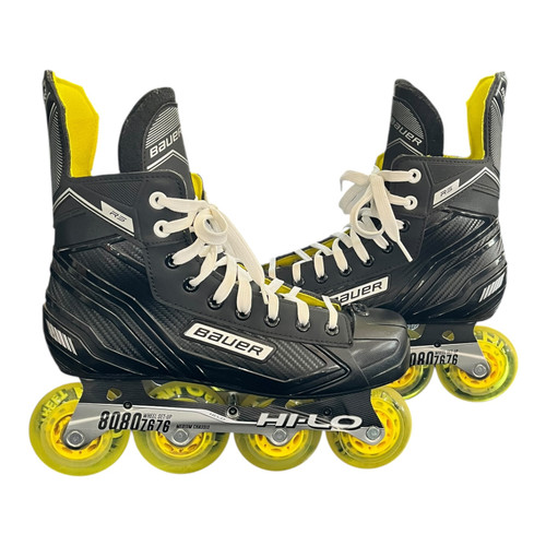 Vist Large View of Product Image Which is Used Bauer RS Senior Rec Fitness Skates Black Senior 9