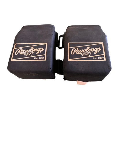 Vist Large View of Product Image Which is Used Rawlings KNEE SAVER BB/SB Catchers Knee Savers Black