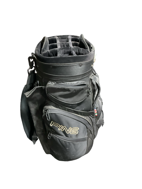 Vist Large View of Product Image Which is Used Ping PING STAND BAG Mens Stand Bag Black