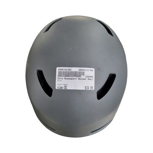 Vist Large View of Product Image Which is Used Giro Snowsport Helmet Adult Grey One Size