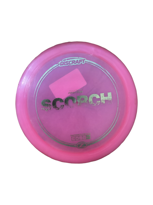 Vist Large View of Product Image Which is Used Discraft SCORCH Disc Golf Driver Pink