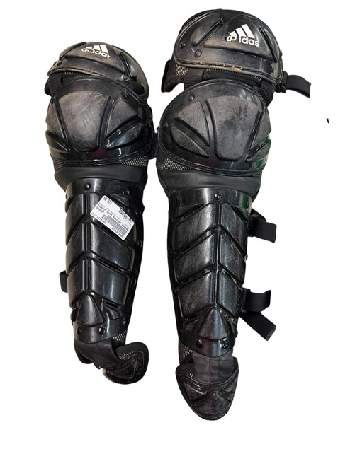 Vist Large View of Product Image Which is Used Adidas ADIDAS SHIN GUARDS Catchers Leg Guards Black Intermed