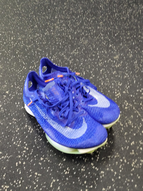 Vist Large View of Product Image Which is Used Nike Track & Field Cleats Jr Navy Blue Junior 05