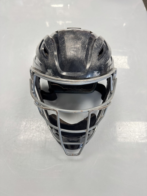 Vist Large View of Product Image Which is Used Easton GAMETIME 6 1/2 - 7 1/8 Catchers Helmet w/Mask Black One Size