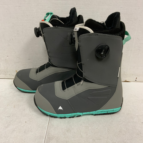Vist Large View of Product Image Which is Used Burton RULER BOA Mens Snowboard Boots Grey Senior 9.5