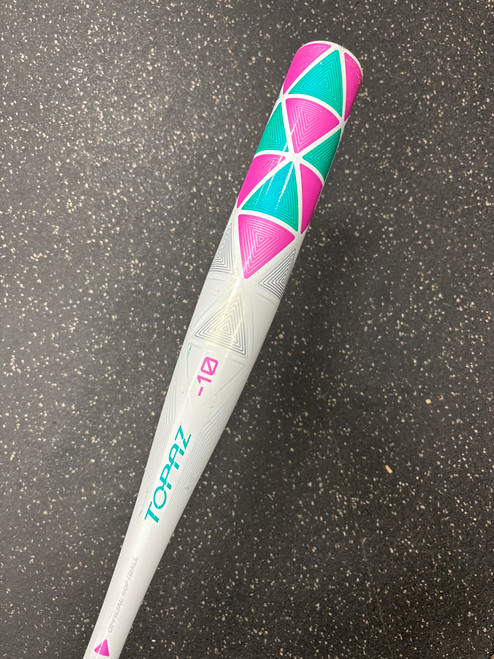 Vist Large View of Product Image Which is Used Easton TOPAZ 2018 BB/SB Fastpitch Bat 32"