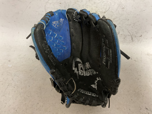 Vist Large View of Product Image Which is Used Mizuno Power Close GPP 950D Baseball Glove RH Throw Black And Royal Blue 9 1/2"