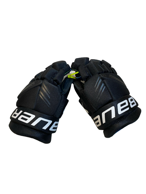 Vist Large View of Product Image Which is Used Bauer X Youth Gloves Black 8"