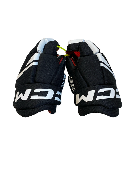 Vist Large View of Product Image Which is Used CCM CCM NEXT Youth Gloves Black 8"