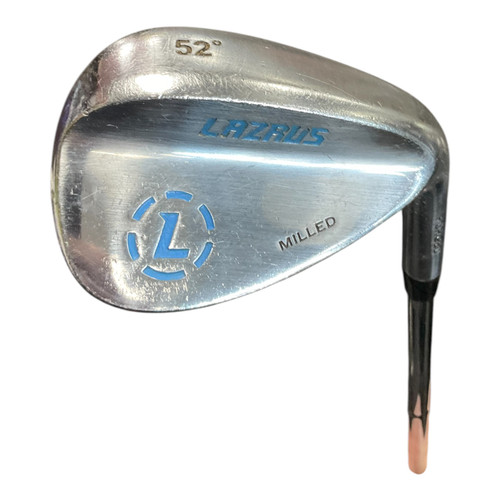 Vist Large View of Product Image Which is Used Lazarus MILLED Golf Wedge Mens RH 52 Degree